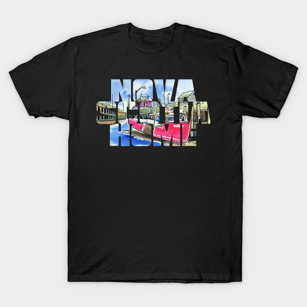 Nova Scotia Home T-Shirt by Nova Scotia Home 